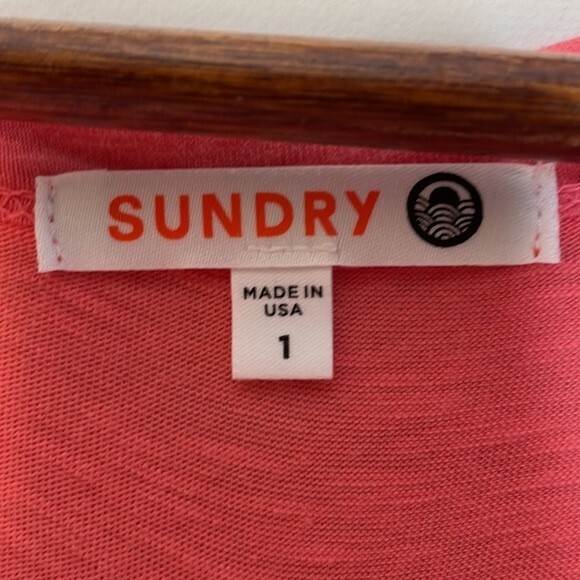 Sundry Cassia Tiered Midi Dress Size Small - Picture 4 of 7